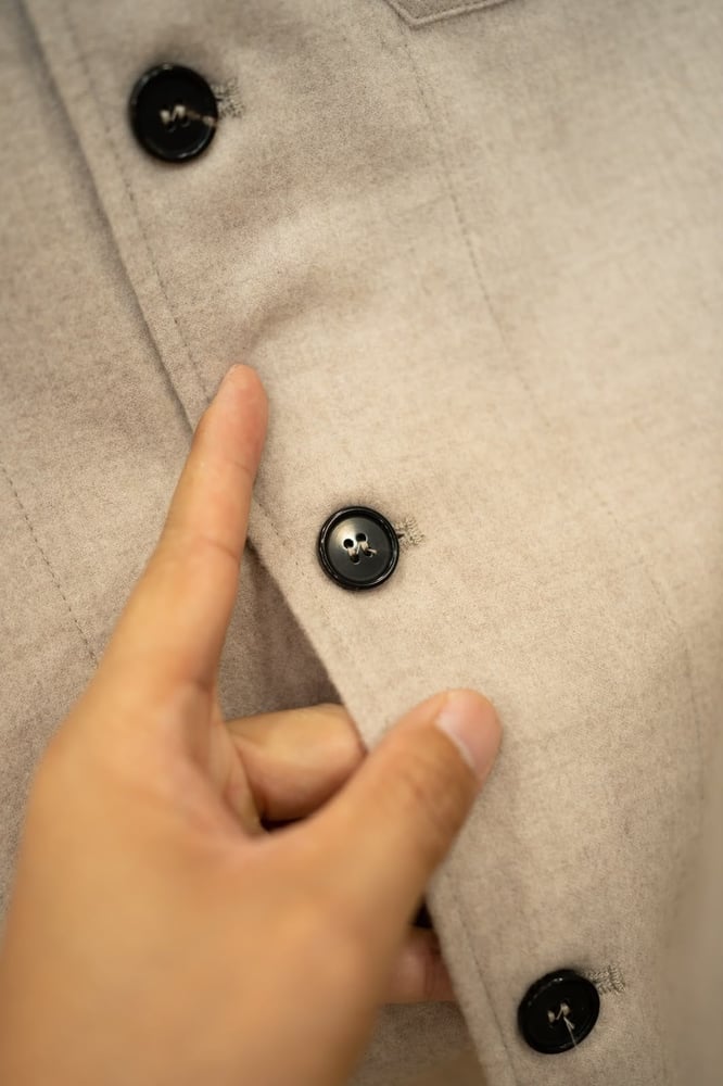 طقم كشمير فاخر من زيانيا (Zegna Oasi Cashmere Overshirt & Trousers Set)
