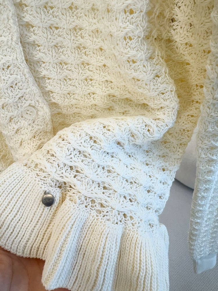 كارديغان "ديور" المحاك الراقي (Dior Luxury Knit Cardigan)