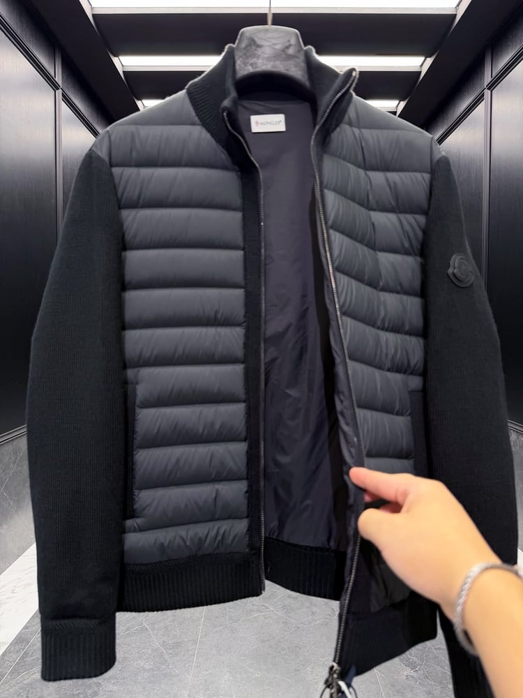 كارديجان مونكلير تريكوت الهجين (Cardigan Tricot)