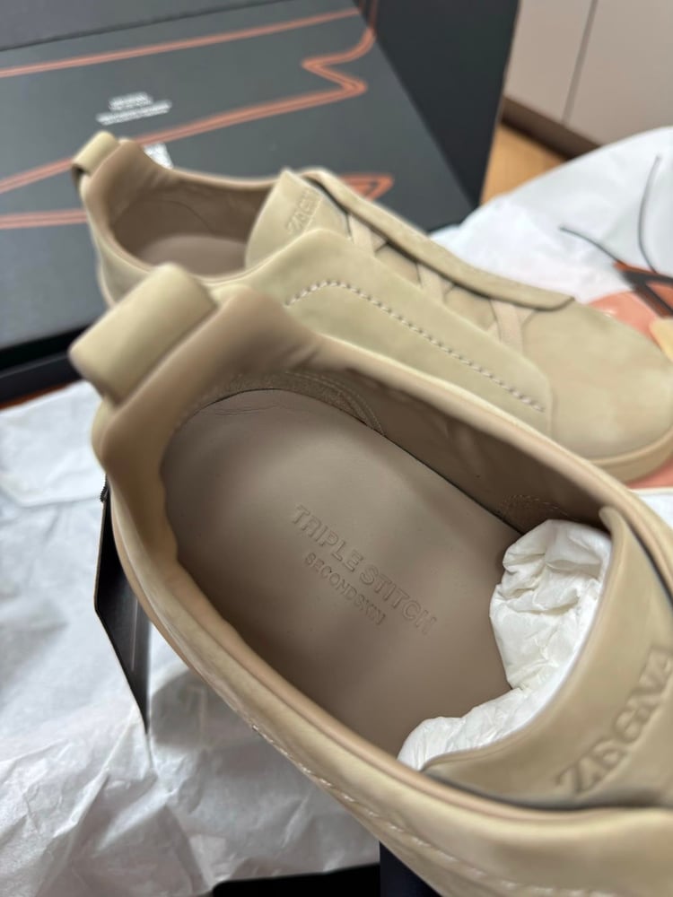 حذاء Zegna Triple Stitch الفاخر