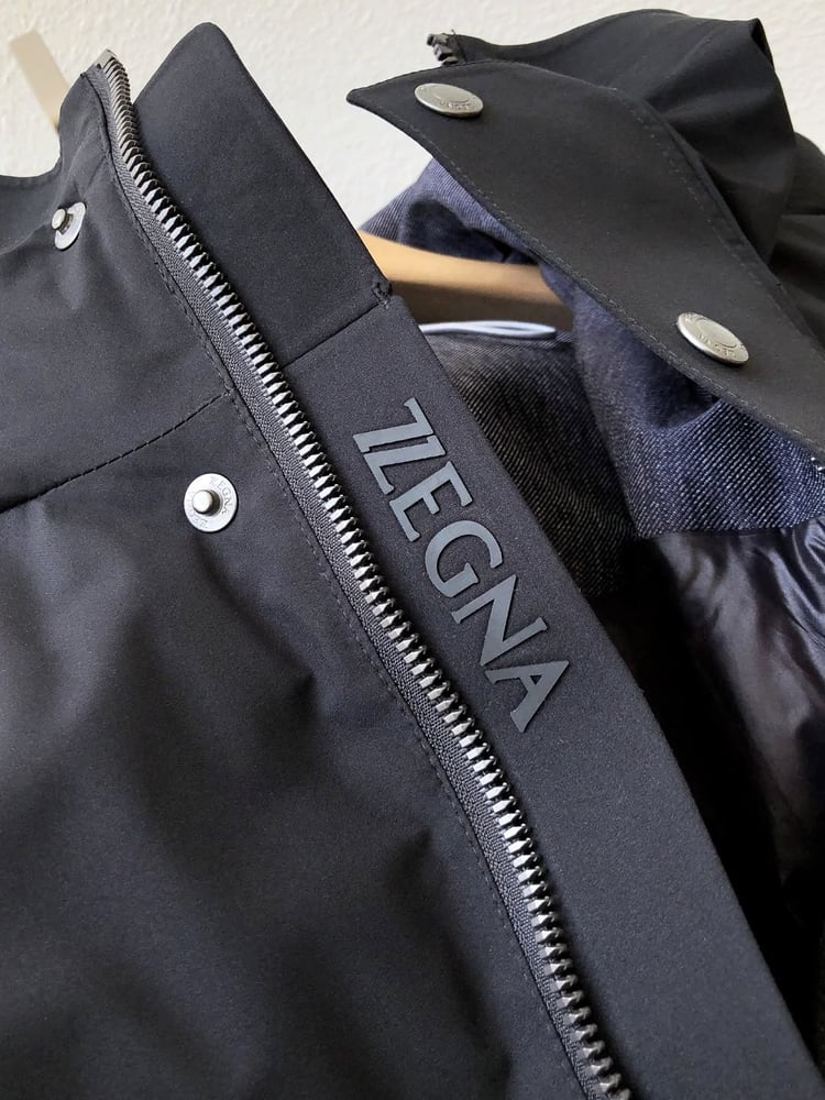جاكيت إرمينيجيلدو زينيا التقني المقاوم للعوامل الجوية (Ermenegildo Zegna Techmercer Parka Jacket)