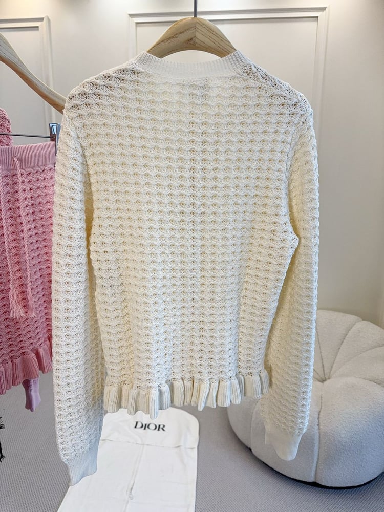 كارديغان "ديور" المحاك الراقي (Dior Luxury Knit Cardigan)