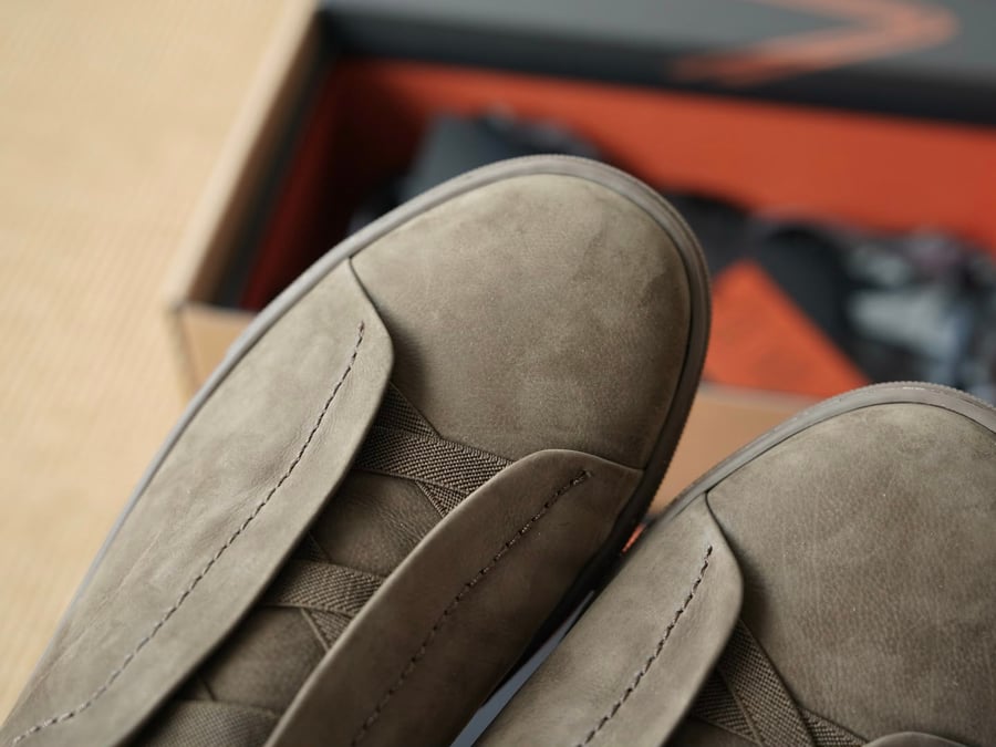 حذاء Zegna Triple Stitch الفاخر