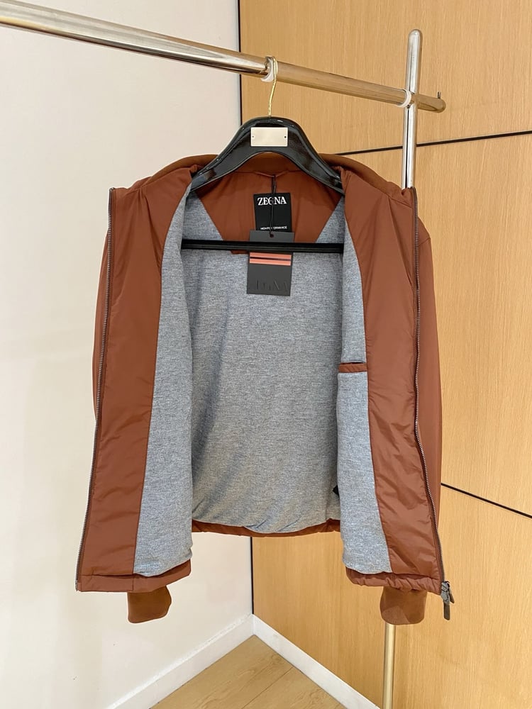 جاكيت بومبر للرجال من زيجنيا (Zegna Bomber Jacket)