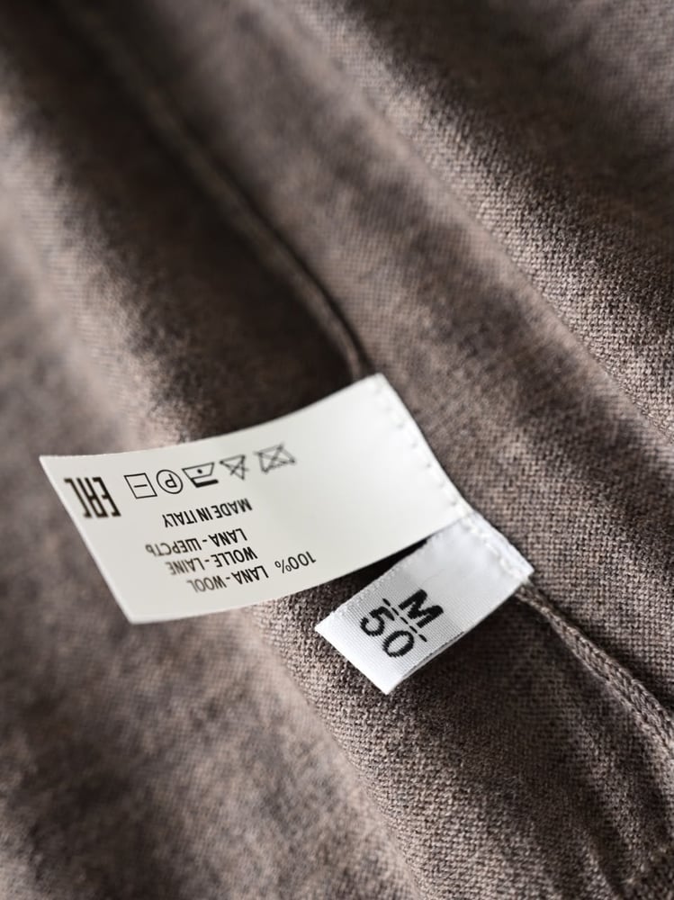 سترة كيتون الرجالية المحبوكة بنصف سحاب (Kiton 14 Micron Wool Half-Zip Pullover)