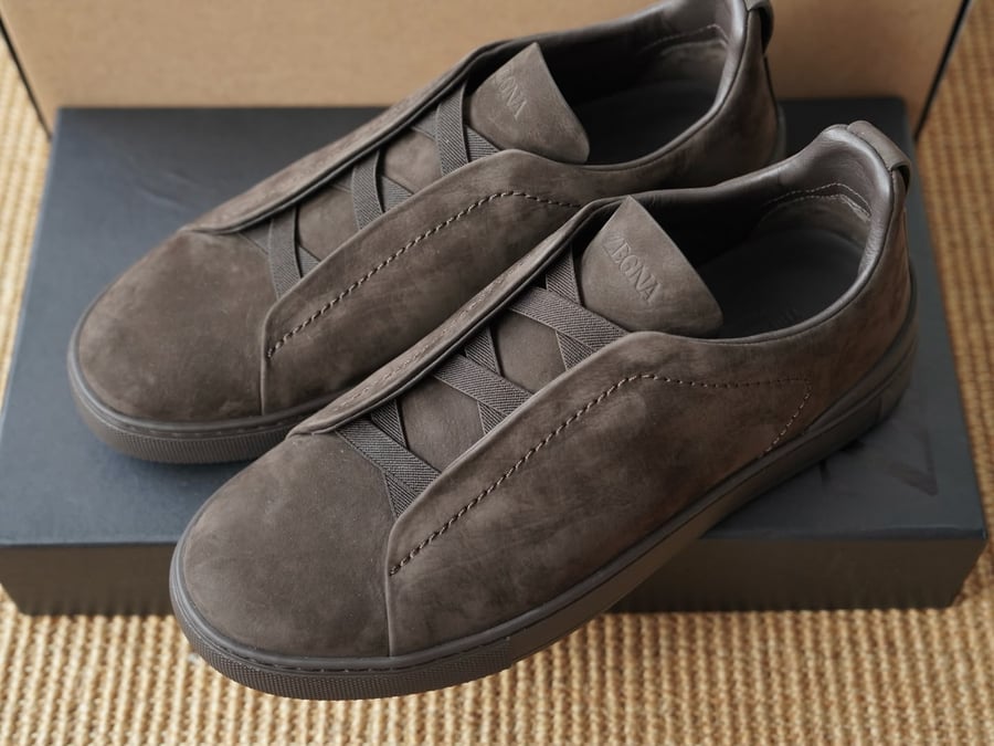 حذاء Zegna Triple Stitch الفاخر