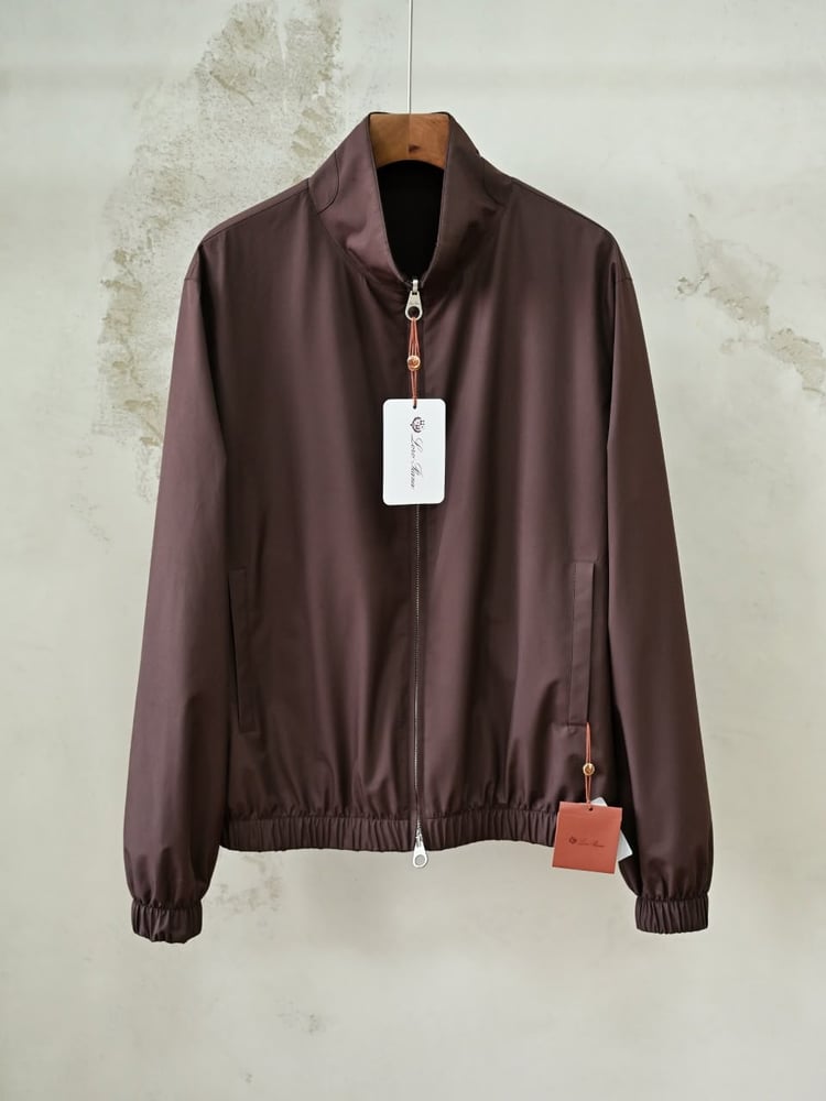 جاكيت بومبر reversible من لورو بيانا (Loro Piana Reversible Bomber Jacket)