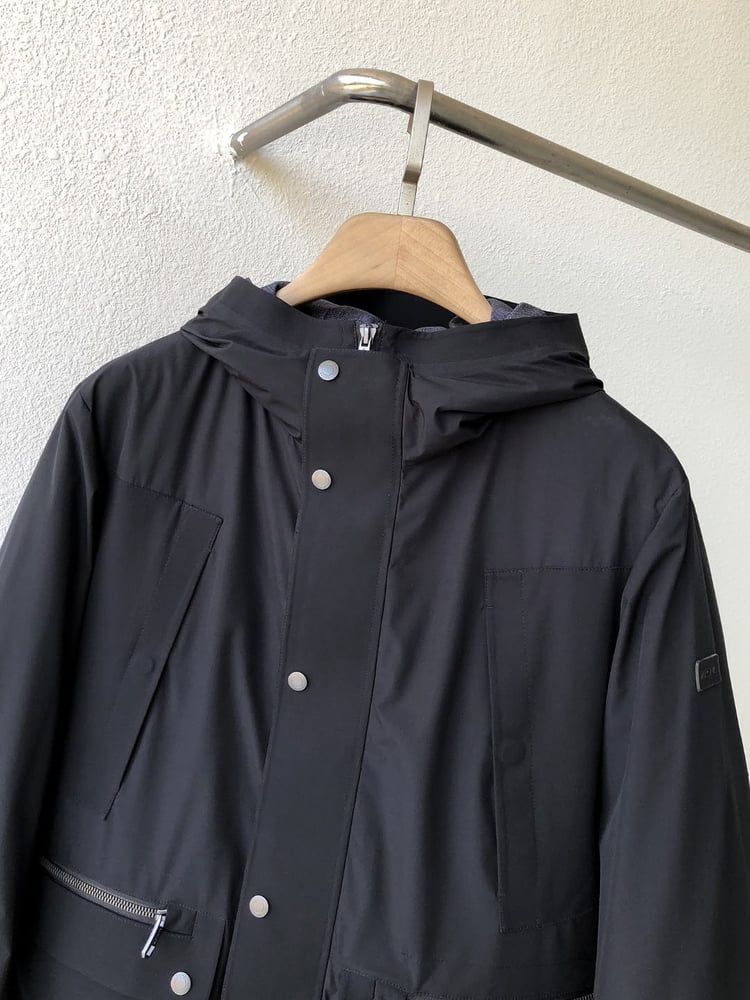 جاكيت إرمينيجيلدو زينيا التقني المقاوم للعوامل الجوية (Ermenegildo Zegna Techmercer Parka Jacket)