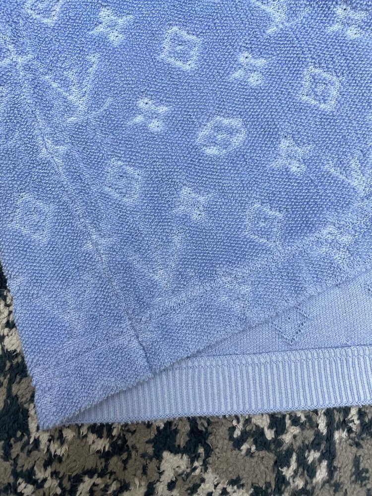 قميص بولو لوي فيتون بنقش Monogram الفاخر