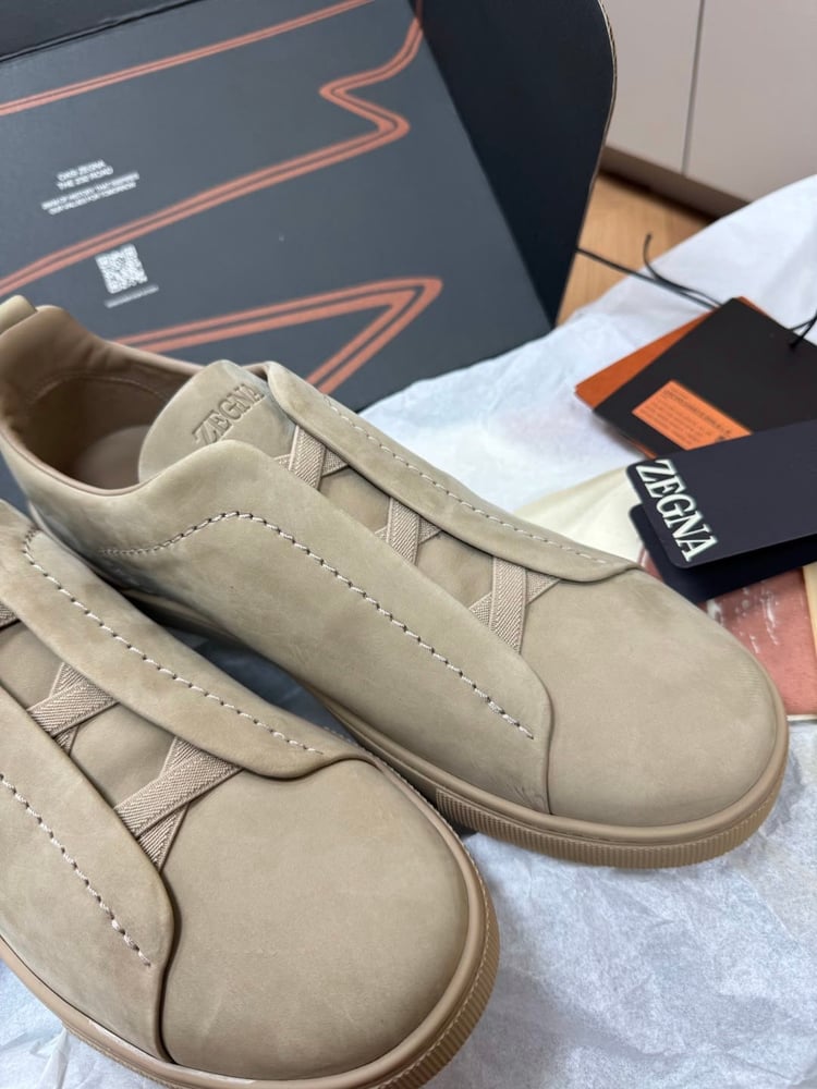 حذاء Zegna Triple Stitch الفاخر