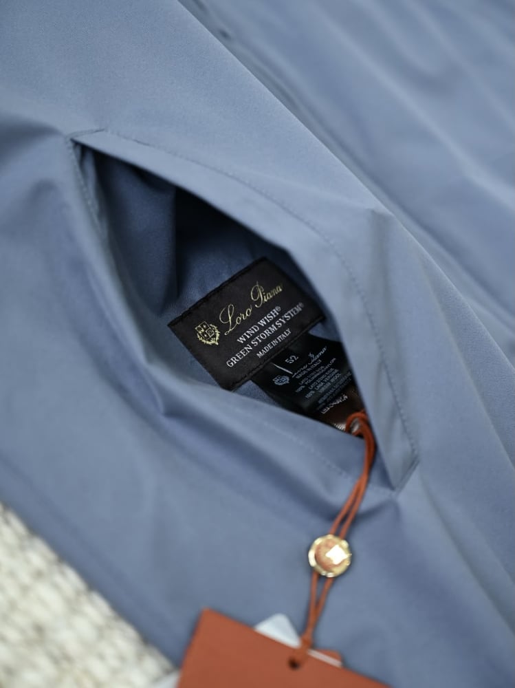 سديري رجالي فاخر من لورو بيانا | Loro Piana Green Storm System Vest
