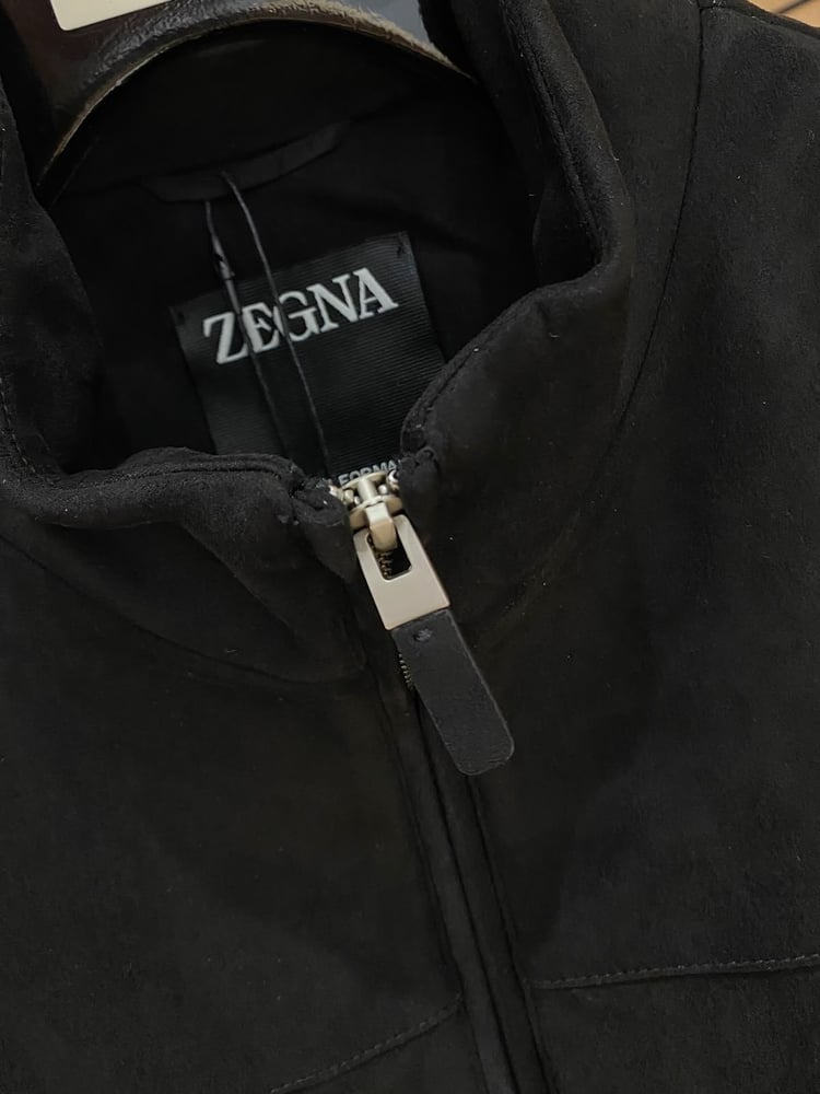 سدن شامواه للرجال من زيجنيا (Zegna Suede Vest)