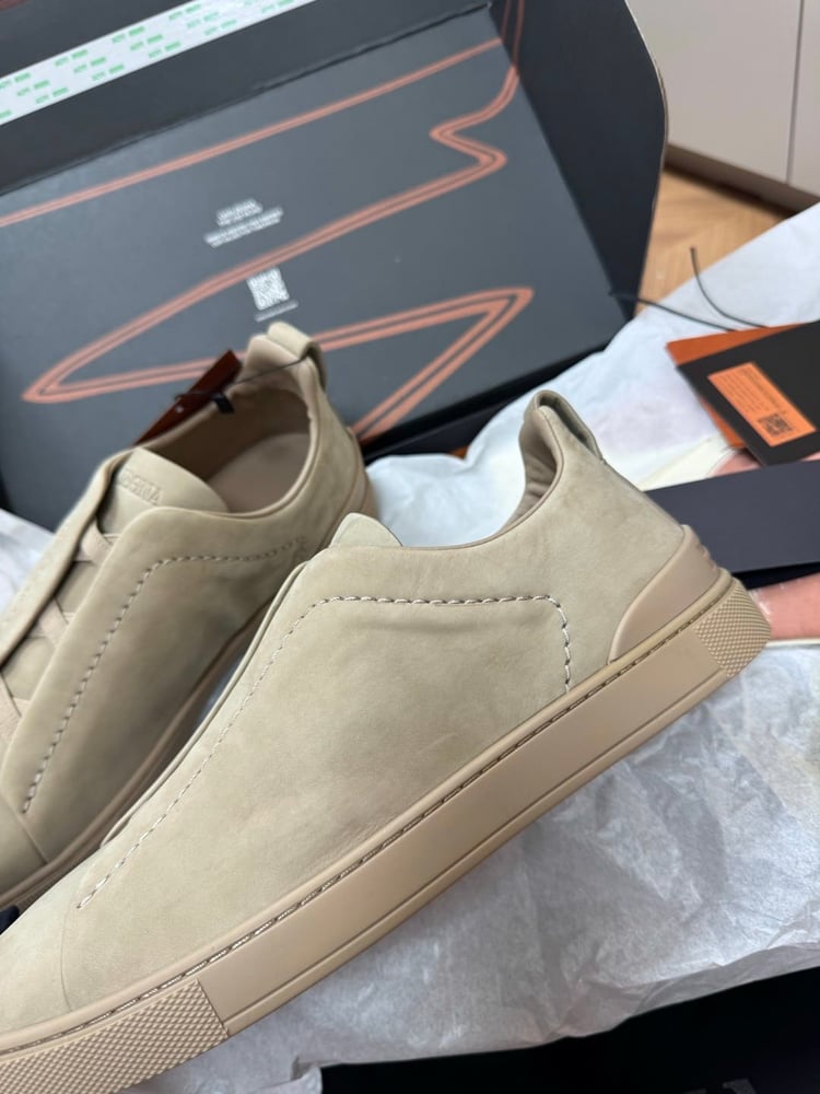 حذاء Zegna Triple Stitch الفاخر