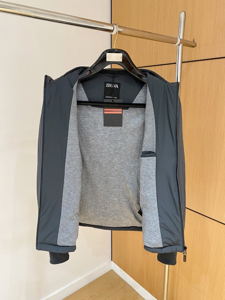 جاكيت بومبر رجالي من زيجنيا | Zegna High Performance Jacket