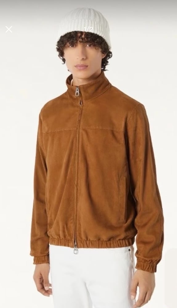 جاكيت لورو بيانا الشمواه الفاخر (Loro Piana Suede Jacket)
