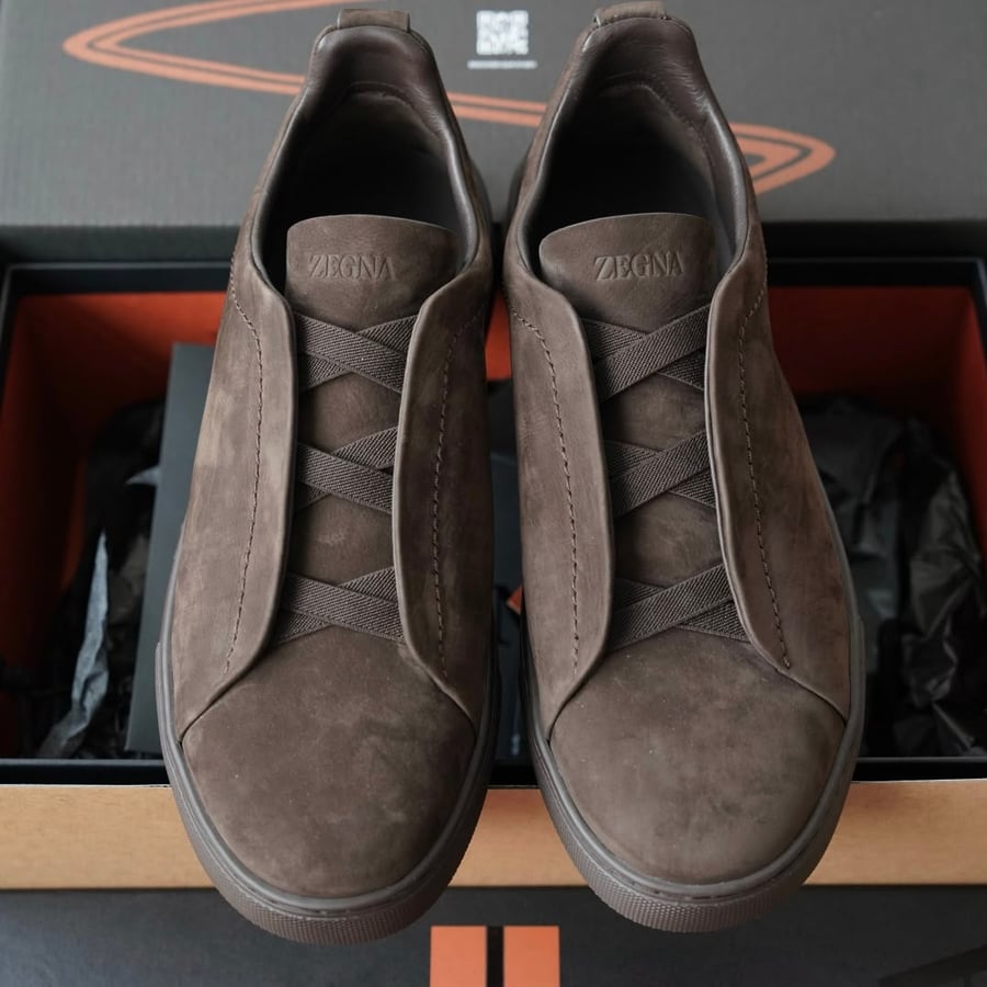 حذاء Zegna Triple Stitch الفاخر