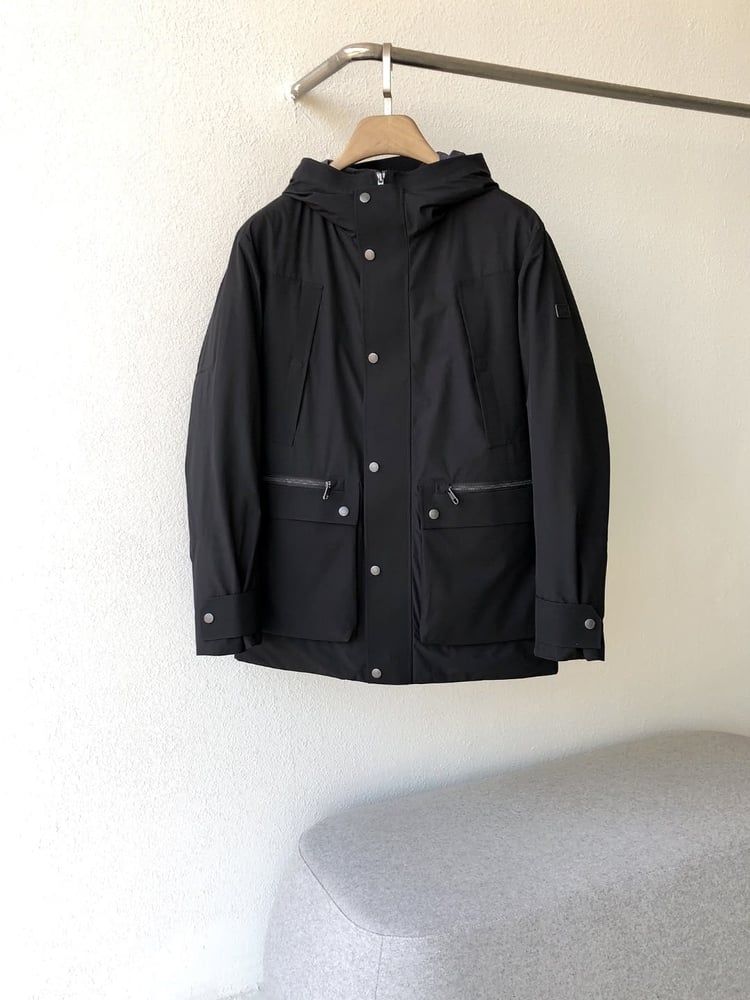جاكيت إرمينيجيلدو زينيا التقني المقاوم للعوامل الجوية (Ermenegildo Zegna Techmercer Parka Jacket)