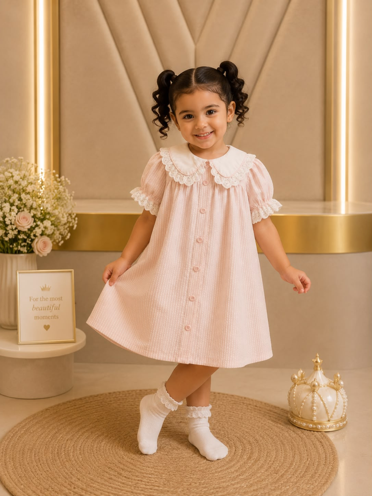 فستان اطفال قصير