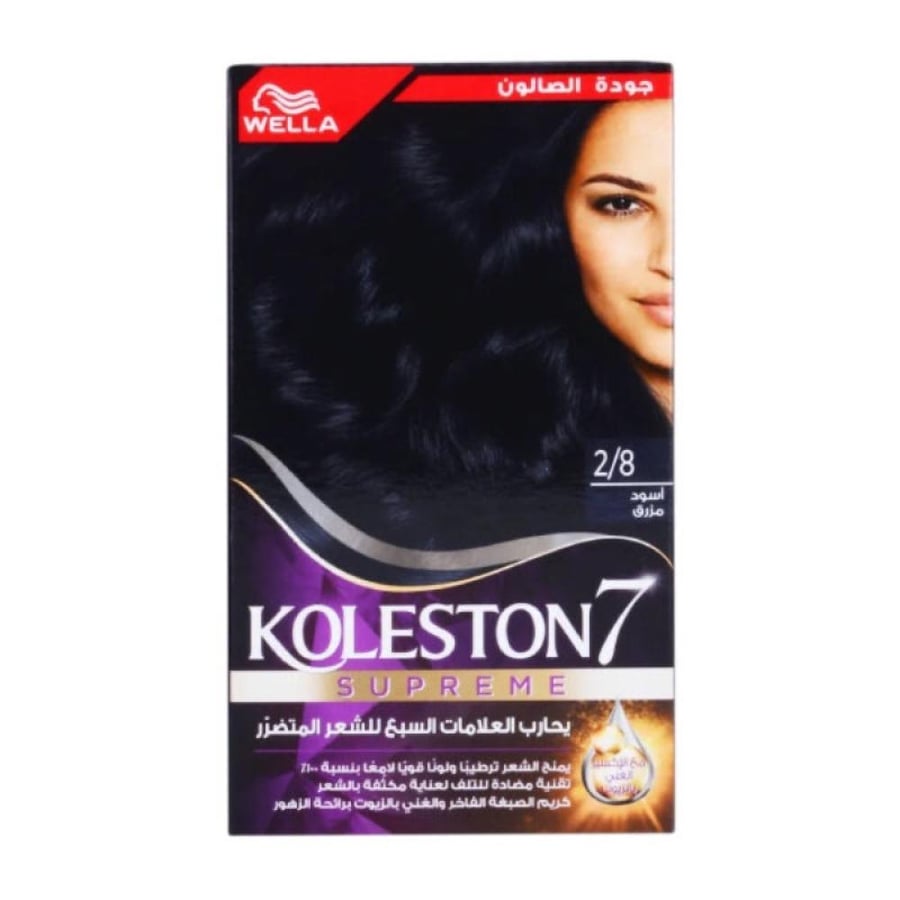 كوليستون صبغة شعر أسود مزرق كيت 2/8 - 50مل