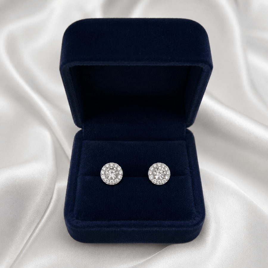حلق فضه عيار 925