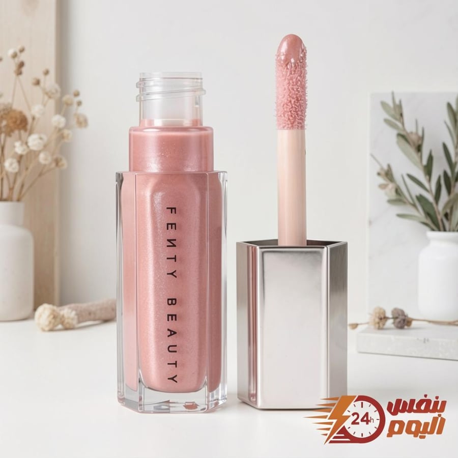 FENTY BEAUTY Gloss Bomb Heat, Fussy, 9mL Fussy-Shimmering Pink
