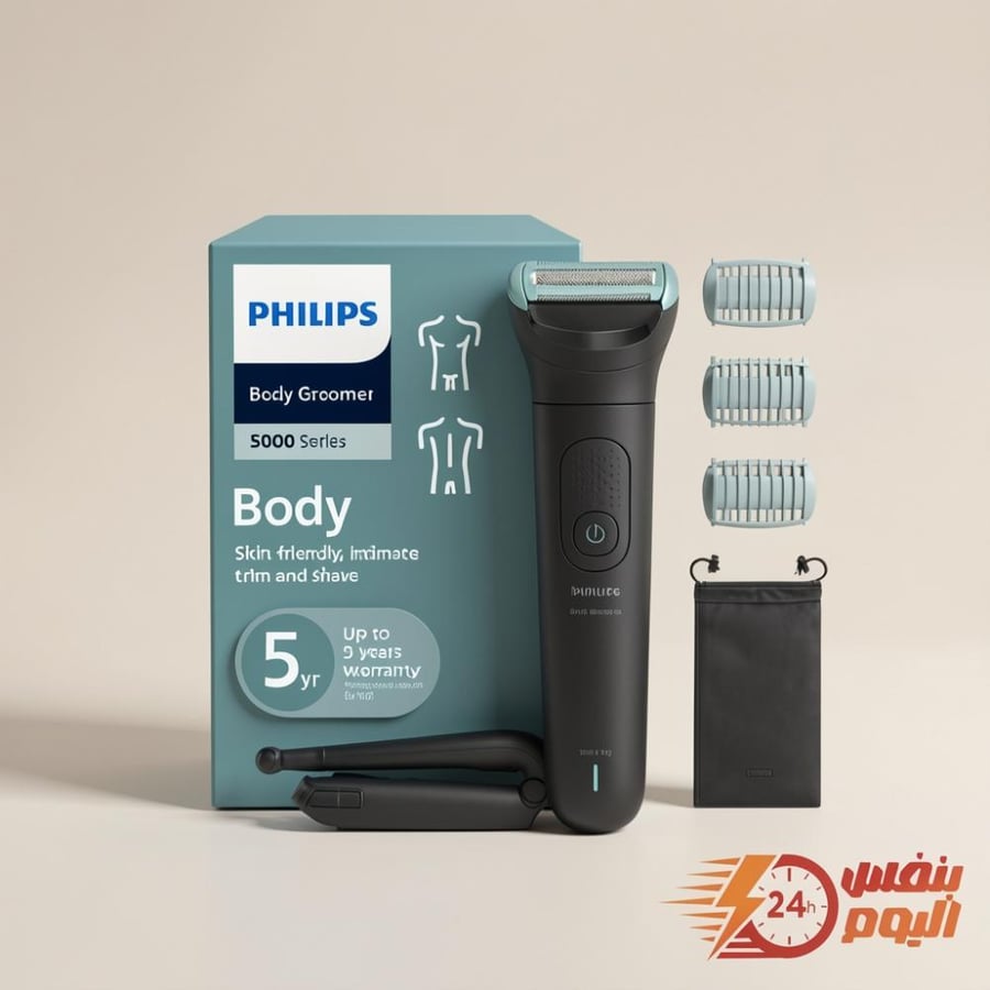 Philips Body Groomer Series 5000 BG5480/15 Showerproof Body Trimmer & Shaver