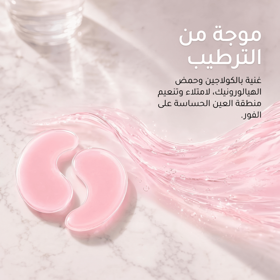 لصقات الكولاجين الحيوي PDRN لمحيط العين (8 أزواج)