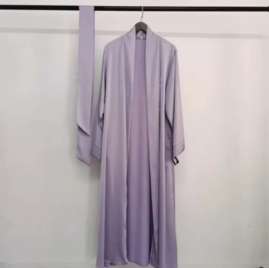 فستان مسلم نسائي كيمونو متواضع