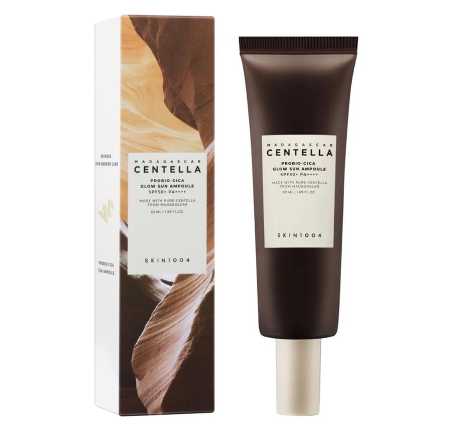 واقي شمس جلو صن أمبول SPF50+ – SKIN1004