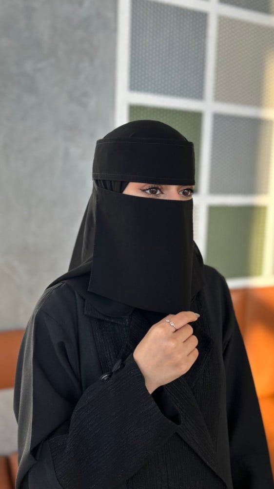 عرض نقاب قصير  +طرحه ربط