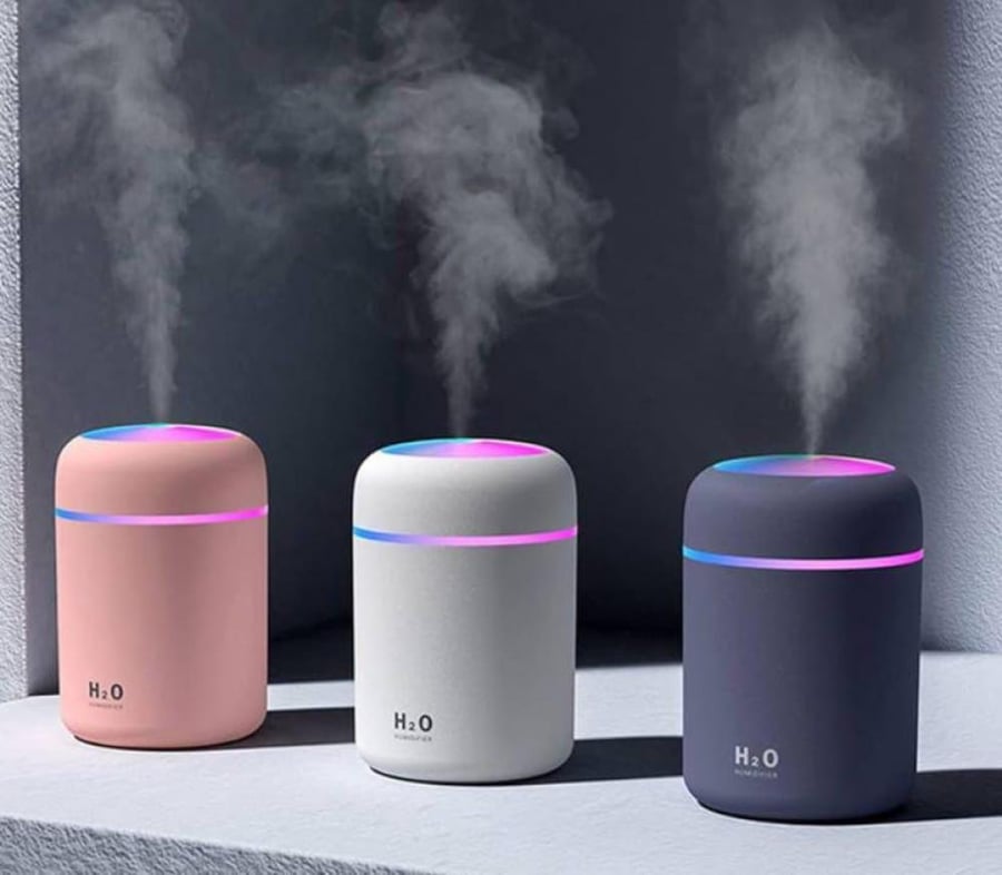 Colorful USB air humidifier - refresh your atmosphere with rainbow colors