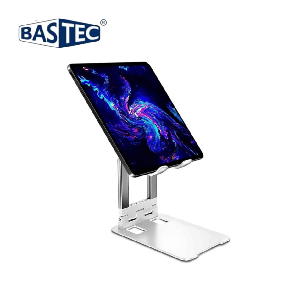BASTEC- حامل الكمبيوتر والايباد اللوحي مع تصميم مضاد للانزلاق قابل للطي .م/ BC1248 ماركة باستك