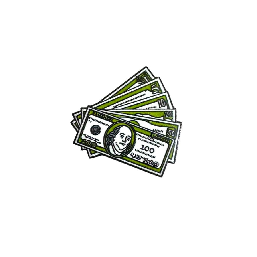 ستكر معدني - عملة الدولار