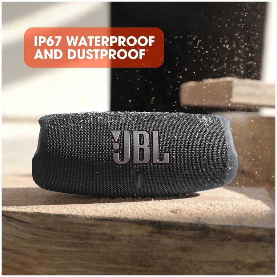 Wireless speaker Charge 5 powerful sound performance model JBLCHARGE5BLK brand JBL
