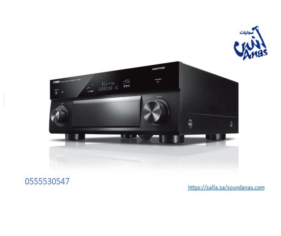 مضخم صوت رسيفر AV ياماها 7.2 قناة 110 وات Dolby Atmos دولبي اتموس اتصال واي فاي، بلوتوث، AirPlay