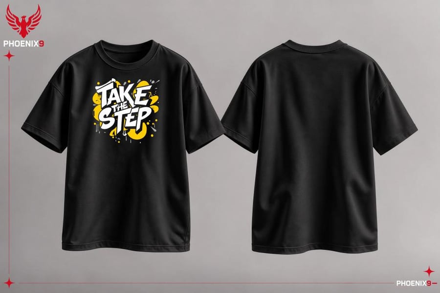 تيشيرت تحفيزي – Take The Step