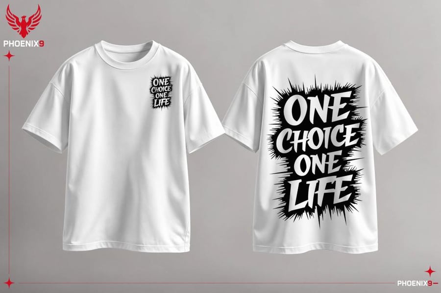 تيشيرت – One Choice One Life