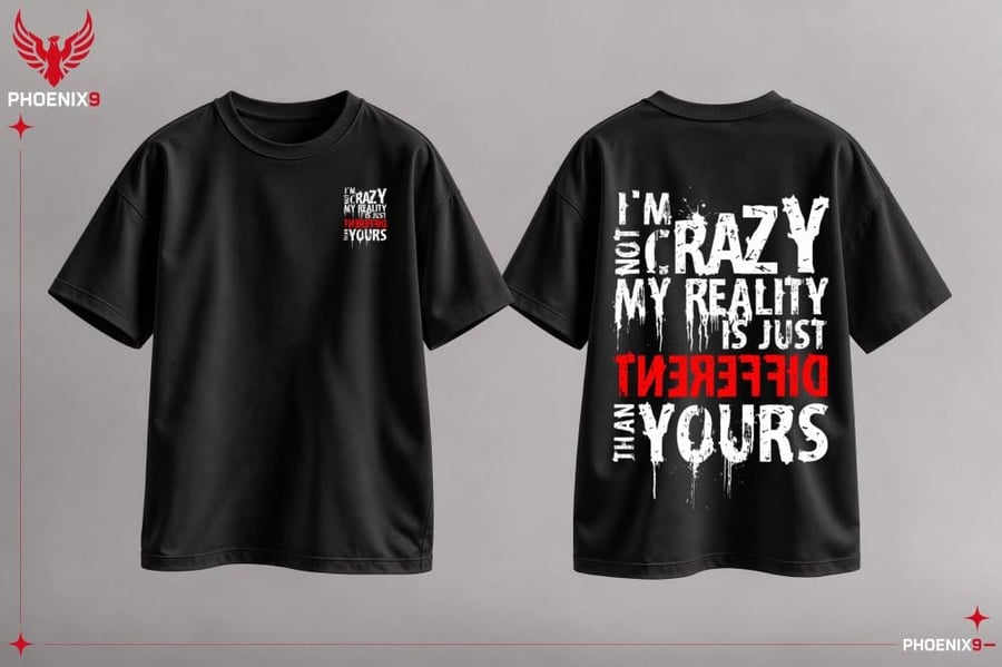 تيشيرت – Crazy Reality