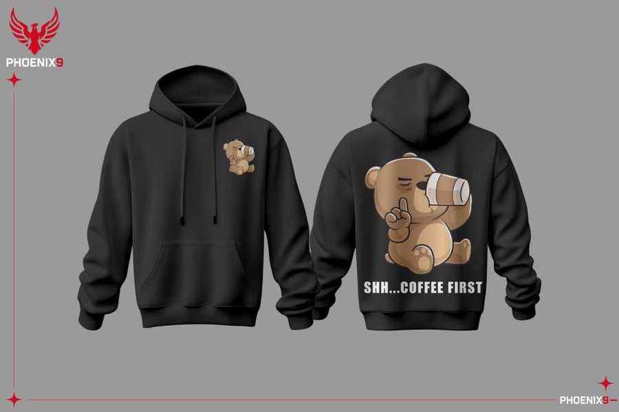 هودي كوفي بير - Coffee Bear