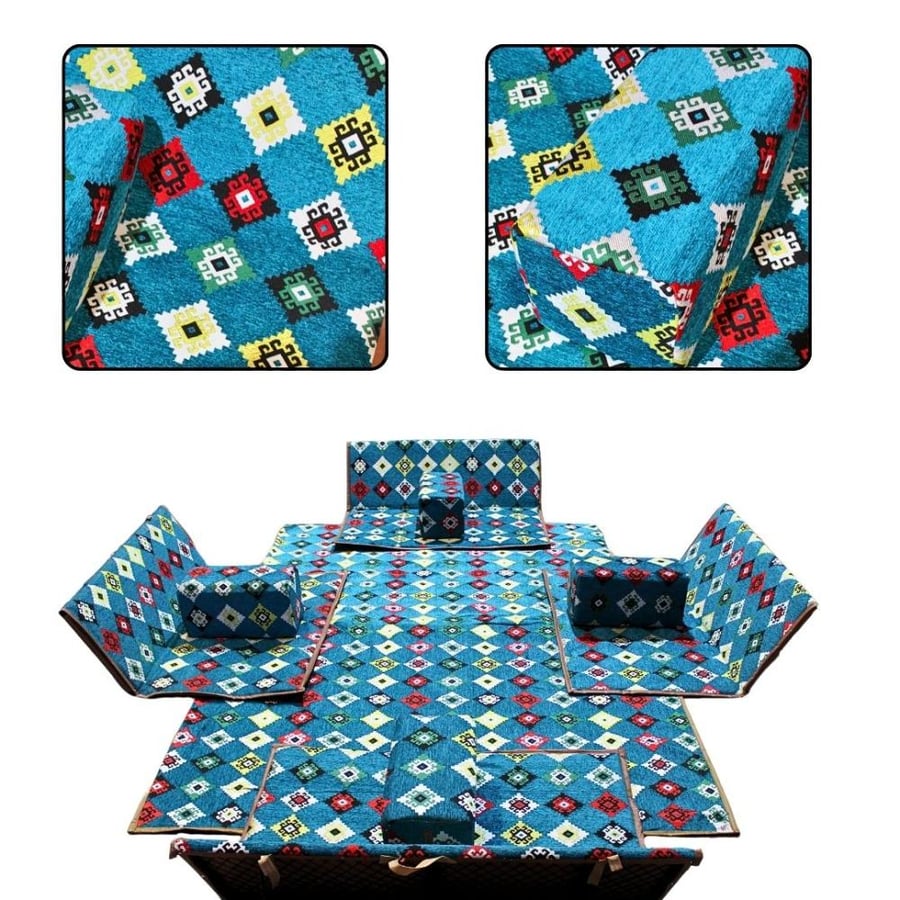 A practical and comfortable floor sitting, multiple colors - 120x110x25 cm