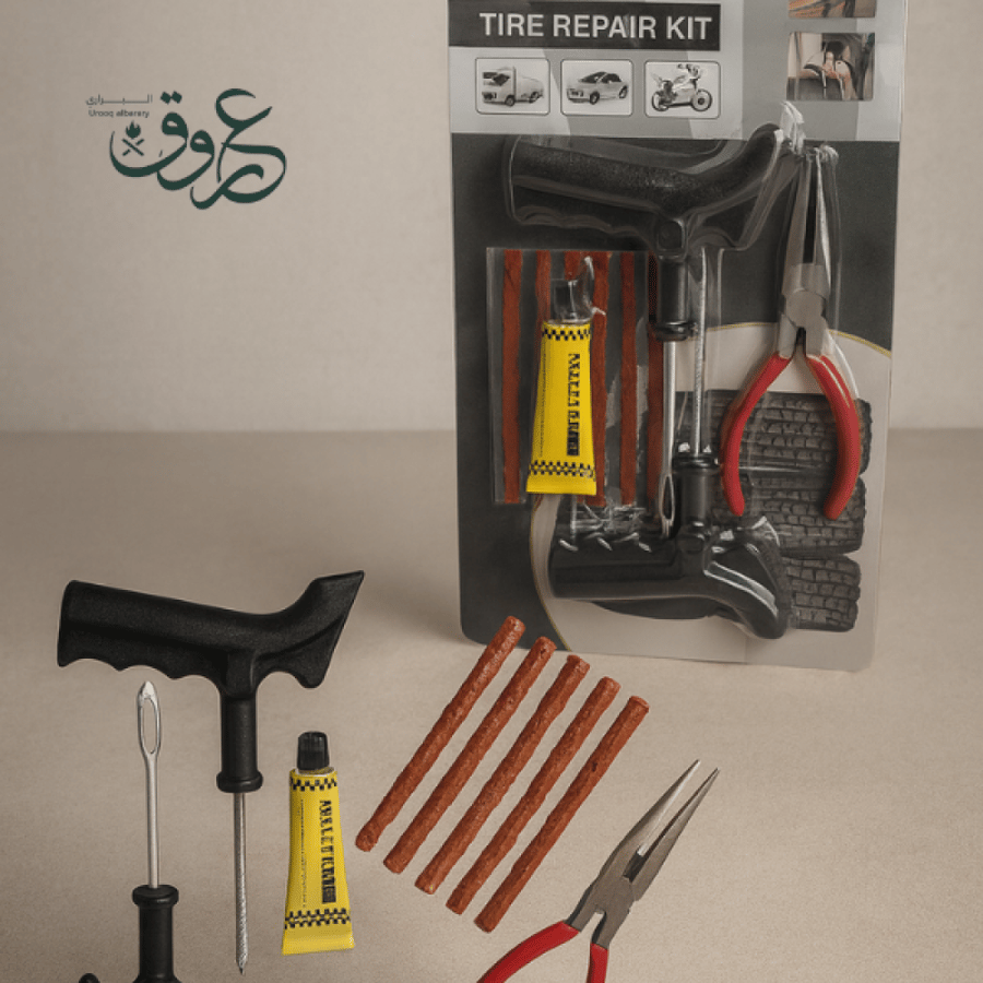 طقم إصلاح الإطارات مع سدادات الثقب – 41209