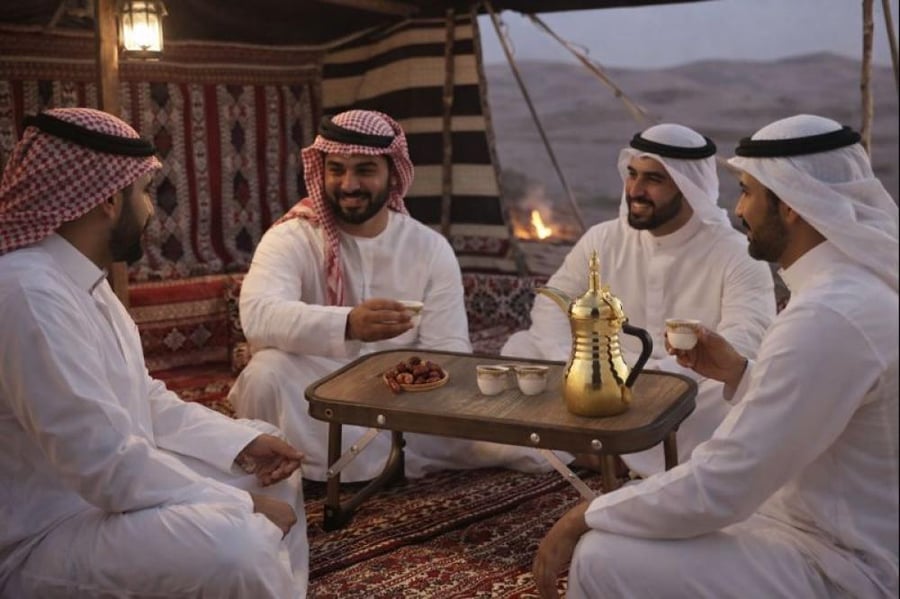 طاولة تخييم محمولة قابلة للطي بلون خشبي40*20*15.5سم -48302