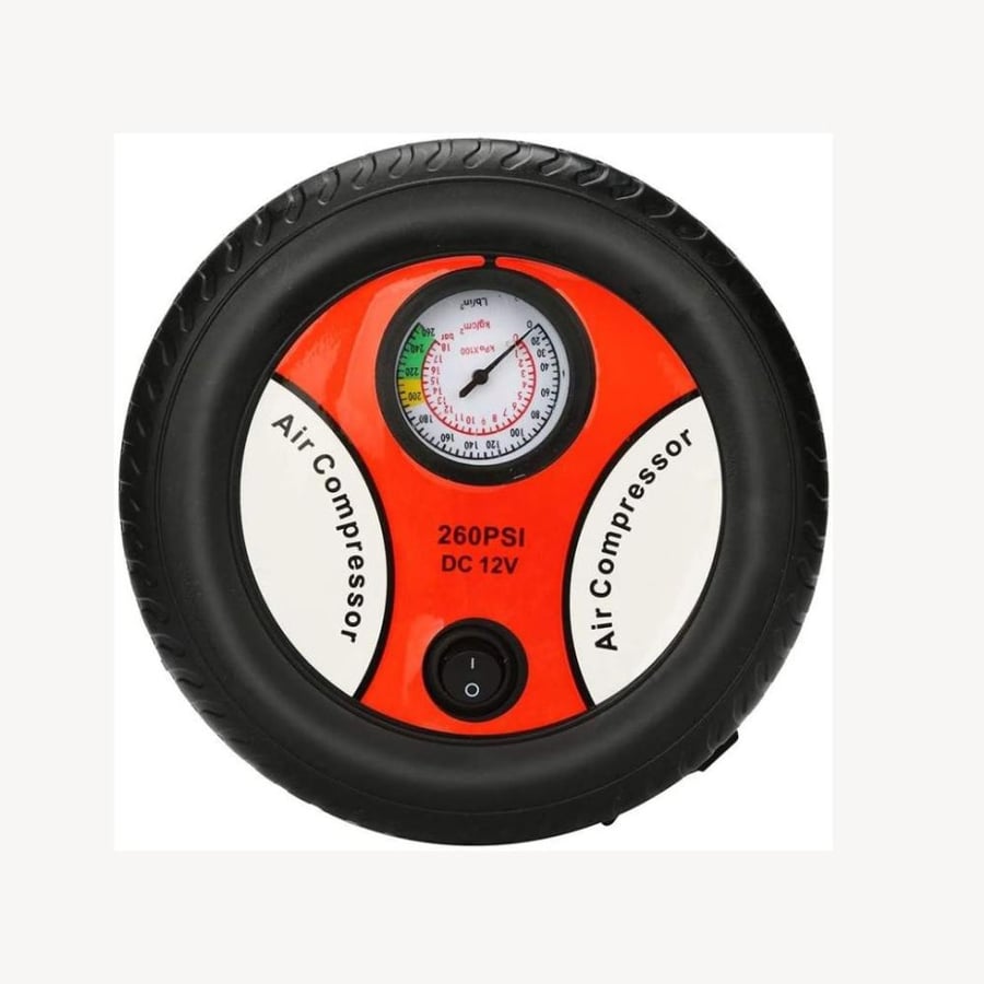 منفاخ إطارات ضاغط هواء 260 PSI تيار مستمر 12 فولت