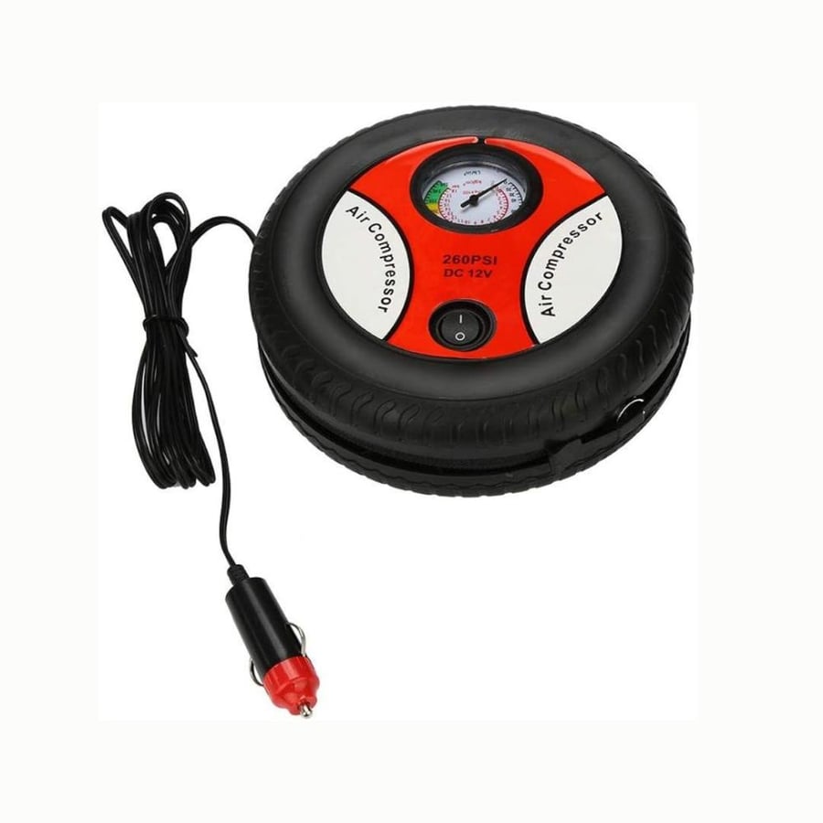 منفاخ إطارات ضاغط هواء 260 PSI تيار مستمر 12 فولت