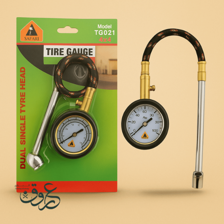 مقياس ضغط إطارات متين وعالي التحمل TG021