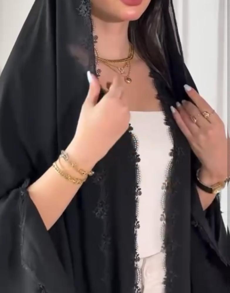عباية كريب ملكي