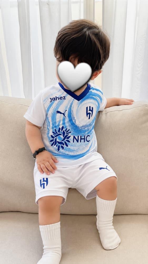 طقم اطفال نادي الهلال الاحتياطي 2027