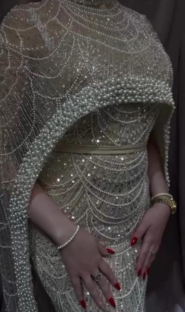 فستان سهره تطريز راقي