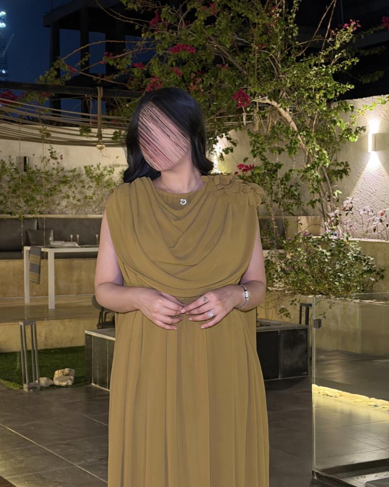 فستان سهره ناعم شيفون
