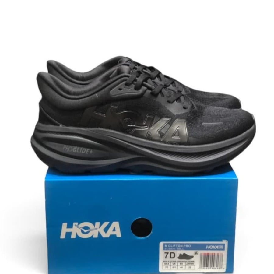 حذاء هوكا كليفتون برو Hoka Clifton Pro اسود للجنسين